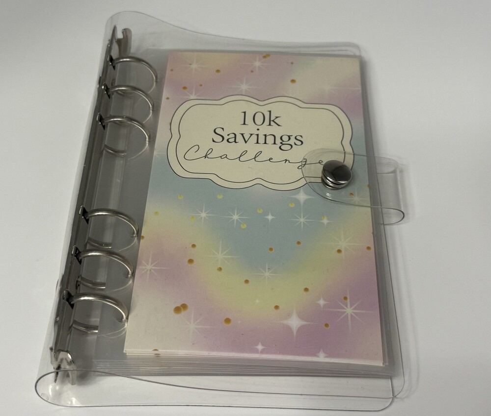 10K Savings Challenge Binder Budget Organizer